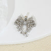 Jewelry Accessories Copper Butterfly Pendant Necklace Earrings Clavicle Chain Electroplated Cartoon Animal Style