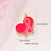 Jewelry Accessories Copper Drop Oil Butterfly Ribbon Pendant