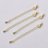Jewelry Accessories Copper Geometric Electroplated Pearl Chain Bracelet Necklace With Lobster Clasp