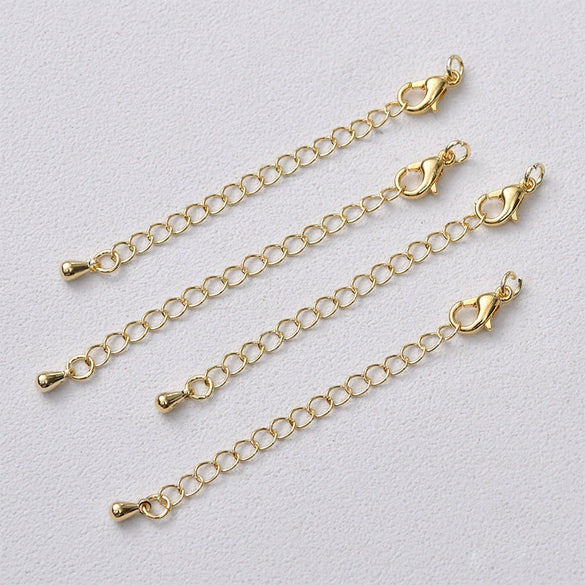 Jewelry Accessories Copper Geometric Electroplated Pearl Chain Bracelet Necklace With Lobster Clasp
