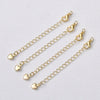 Jewelry Accessories Copper Geometric Electroplated Pearl Chain Bracelet Necklace With Lobster Clasp