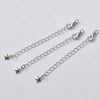 Jewelry Accessories Copper Geometric Electroplated Pearl Chain Bracelet Necklace With Lobster Clasp