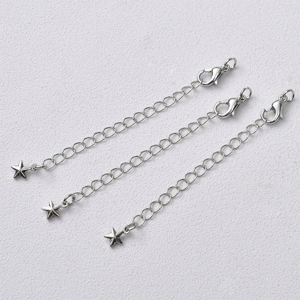 Jewelry Accessories Copper Geometric Electroplated Pearl Chain Bracelet Necklace With Lobster Clasp
