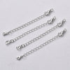 Jewelry Accessories Copper Geometric Electroplated Pearl Chain Bracelet Necklace With Lobster Clasp