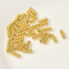 Jewelry Accessories Copper Geometric Three Layer Lantern Beads Electroplated