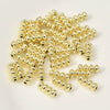 Jewelry Accessories Copper Geometric Three Layer Lantern Beads Electroplated
