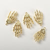 Jewelry Accessories Copper Gothic Retro Skull Palm Ghost Claw Electroplated