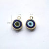 Jewelry Accessories Copper Oil Dripping Eyes Glass Bohemian Style Electroplated Pendant Necklace Bracelet