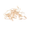 Jewelry Accessories Copper 925 Silver Hypoallergenic Ear Hook Earrings Engraved Electroplated Diy Material Handmade