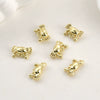 Jewelry Accessories Copper Starfish Shell Pendant Electroplating Simple Style Marine Series