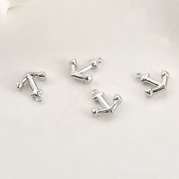Jewelry Accessories Copper Starfish Shell Pendant Electroplating Simple Style Marine Series