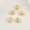 Jewelry Accessories Copper Starfish Shell Pendant Electroplating Simple Style Marine Series
