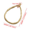 Jewelry Accessories Earrings Stainless Steel Geometric Hollow Frame Gold Electroplated Diy Handmade Pendant