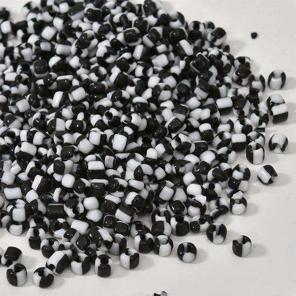 Jewelry Accessories Glass Glaze Color Stripes Beads For Diy Necklace Bracelet And Ear Jewelry