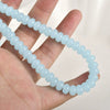 Jewelry Accessories Glass Glazed Pearlescent Flat Beads For Diy Bracelet Necklace