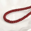 Jewelry Accessories Glass Glazed Pearlescent Flat Beads For Diy Bracelet Necklace
