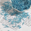 Jewelry Accessories Glass Silverfilled Tube And Rice Beads Handmade Diy Beading Materials
