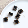Jewelry Accessories Handwoven Retro Square Crystal And Antique Old Glass Beads Earrings Bracelet Necklace