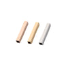 Jewelry Accessories Hollow Rectangular Spacer 3D Long Tube Titanium Steel Geometric Fine Polishing