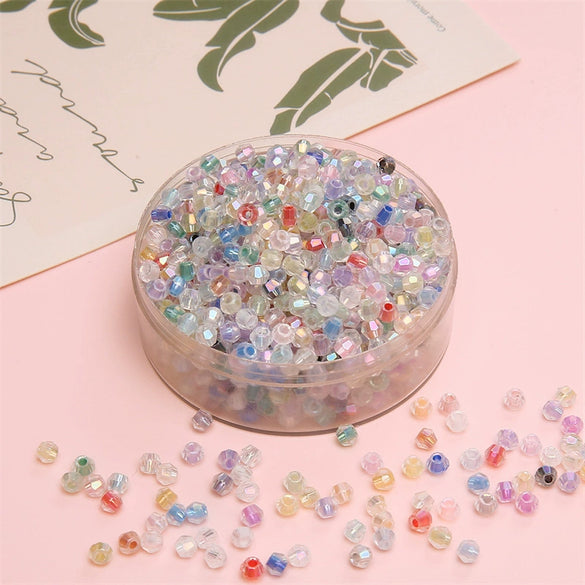 Jewelry Accessories Loose Beads Glass Glaze Magic Diamond Crystal Diy Handmade