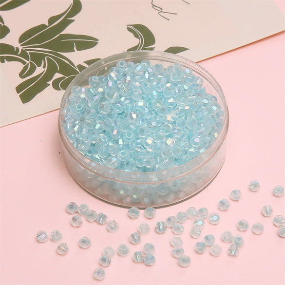 Jewelry Accessories Loose Beads Glass Glaze Magic Diamond Crystal Diy Handmade