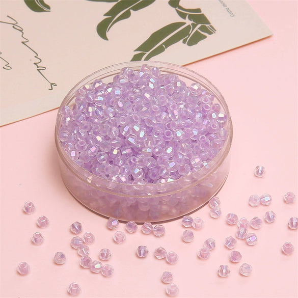 Jewelry Accessories Loose Beads Glass Glaze Magic Diamond Crystal Diy Handmade