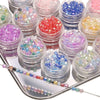 Jewelry Accessories Loose Beads Glass Glaze Magic Diamond Crystal Diy Handmade