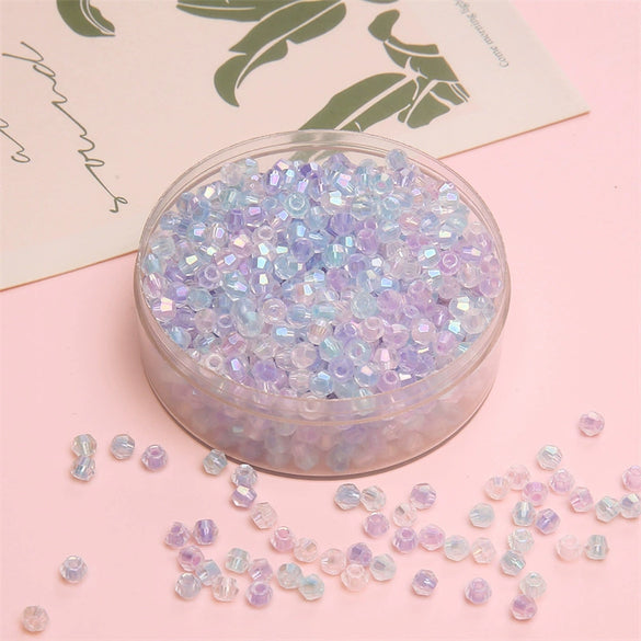 Jewelry Accessories Loose Beads Glass Glaze Magic Diamond Crystal Diy Handmade