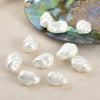 Jewelry Accessories Materials Glass Glazed Imitation Baroque Pearls Irregular Specialshaped Electroplated Beads For Earrings Necklace Bracelet