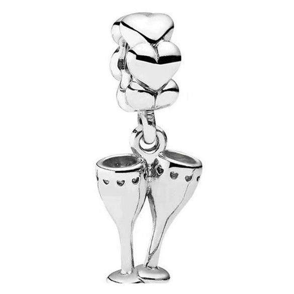 Jewelry Accessories Metal Astronaut Star Moon Robot Loose Beads Electroplated Totem Creative Diy Scifi Cute