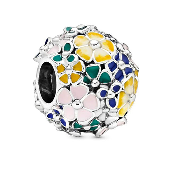 Jewelry Accessories Metal Ferris Wheel Beaded Pendant With Totem Pattern Electroplating Design From Factory