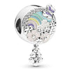 Jewelry Accessories Metal Ferris Wheel Beaded Pendant With Totem Pattern Electroplating Design From Factory