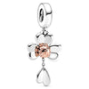 Jewelry Accessories Metal Ferris Wheel Beaded Pendant With Totem Pattern Electroplating Design From Factory