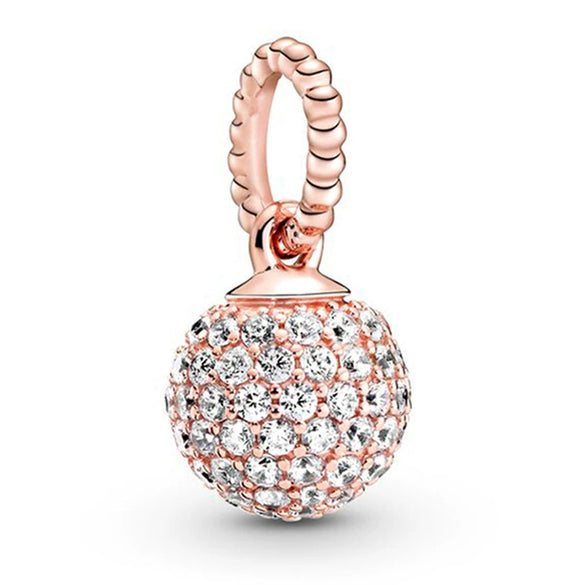 Jewelry Accessories Metal Letter Family Pendant Rose Gold Plated Totem Charm Bracelet