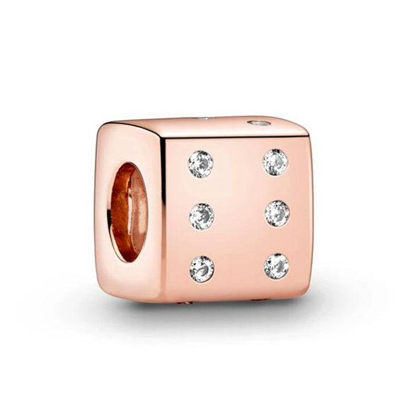 Jewelry Accessories Metal Letter Family Pendant Rose Gold Plated Totem Charm Bracelet