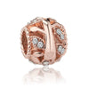 Jewelry Accessories Metal Letter Family Pendant Rose Gold Plated Totem Charm Bracelet