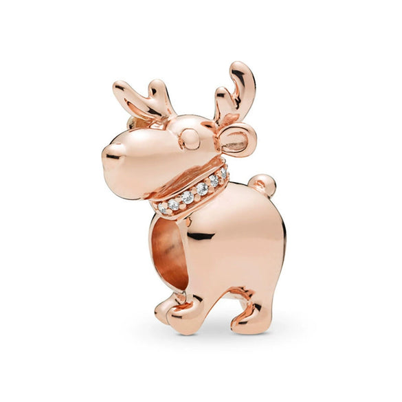 Jewelry Accessories Metal Letter Family Pendant Rose Gold Plated Totem Charm Bracelet