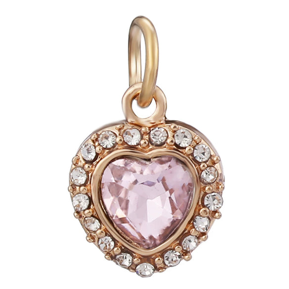 Jewelry Accessories Metal Love Pendant With Totem Pattern Electroplated