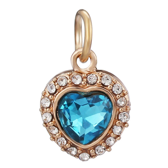 Jewelry Accessories Metal Love Pendant With Totem Pattern Electroplated