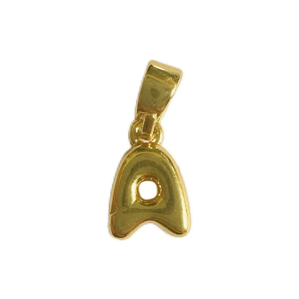 Jewelry Accessories Mini Necklace Pendant English Letter Bubble Stainless Steel Electroplated