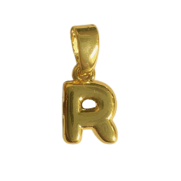 Jewelry Accessories Mini Necklace Pendant English Letter Bubble Stainless Steel Electroplated