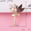 Jewelry Accessories Mobile Phone Shell With Angel Elf Pattern Alloy Handmade Electroplating