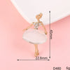Jewelry Accessories Mobile Phone Shell With Angel Elf Pattern Alloy Handmade Electroplating