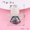 Jewelry Accessories Mobile Phone Shell With Angel Elf Pattern Alloy Handmade Electroplating