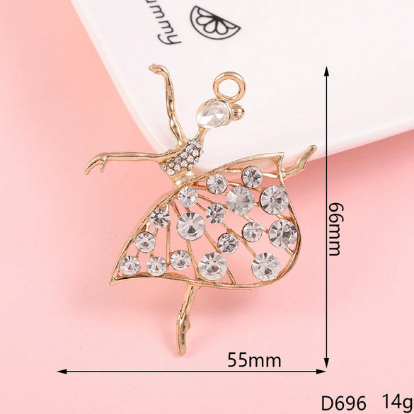 Jewelry Accessories Mobile Phone Shell With Angel Elf Pattern Alloy Handmade Electroplating
