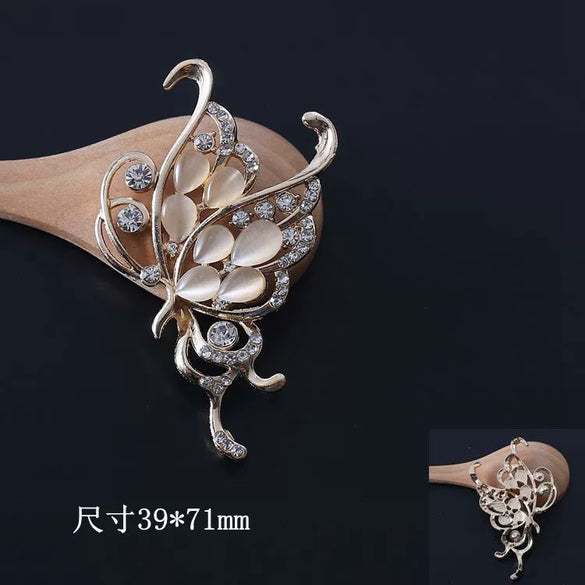 Jewelry Accessories Mobile Phone Shell With Angel Elf Pattern Alloy Handmade Electroplating
