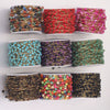 Jewelry Accessories Natural Stone Stainless Steel Chain With Vacuum Gold Plating Electroplating