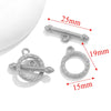 Jewelry Accessories Necklace And Bracelet Buckles Stainless Steel Electroplating Gold Finishing