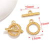 Jewelry Accessories Necklace And Bracelet Buckles Stainless Steel Electroplating Gold Finishing