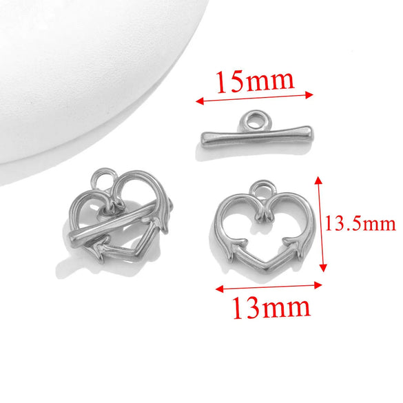 Jewelry Accessories Necklace And Bracelet Buckles Stainless Steel Electroplating Gold Finishing